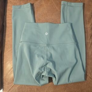🦄 RARE NWOT Lululemon HR Align Pant Size 2 Tidewater Teal